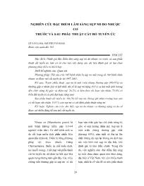 Đề tài Nghiên cứu đặc điểm lâm sàng sụp mi do nhược cơ trước và sau phẫu thuật cắt bỏ tuyến ức – Lê Văn Long