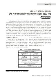 Đề tài Viêm loét giác mạc do nấm: Các phương pháp và sự lựa chọn điều trị - Vũ Thị Tuệ Khanh