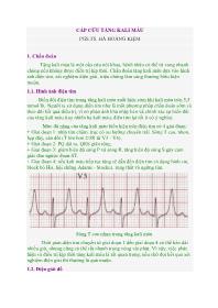 Tài liệu Cấp cứu tăng kali máu – Hoàng Hà Kiệm
