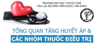 Tổng quan tăng huyết áp & Các nhóm thuốc điều trị