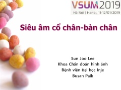 Bài giảng Siêu âm cổ chân - bàn chân